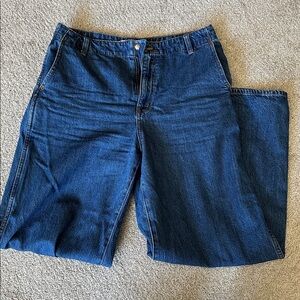 Madewell Wide Leg Trouser Jeans